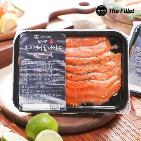 더필렛 프리미엄 훈제연어 200g x 6팩