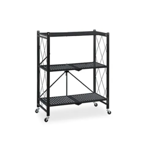 마켓플랜 하디 원터치 접이식 수납선반 3단