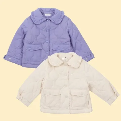 [ 롯데백화점 ]로엠걸즈프릴패딩자켓점퍼RGJP2411P