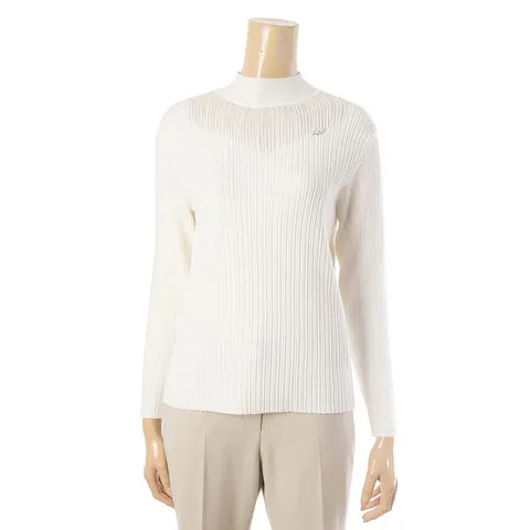 [ 롯데백화점 ][안지크]시스루배색포인트니트 AI1KP5110