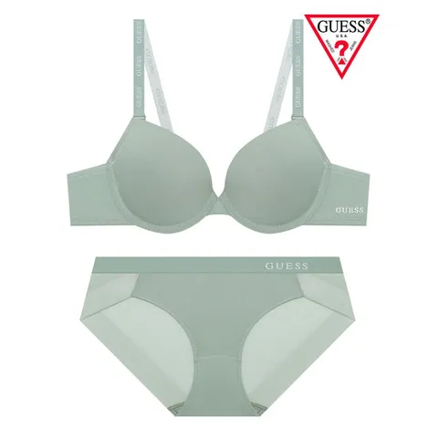 인밴드 베이직 브라 팬티 세트 - 민트