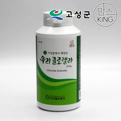 [ 롯데백화점 ][한국클로렐라]자연광배양 우리 클로렐라 200g
