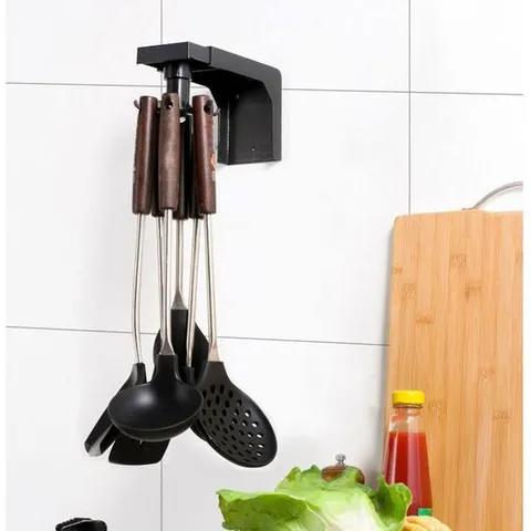 다용도 360도 회전 조리기구 행거 물건정리 행거걸이