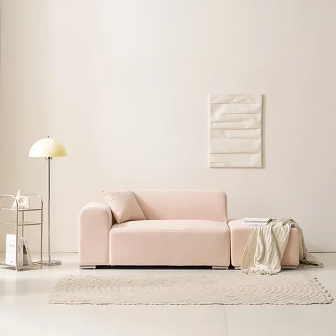 보루네오 마르체 지오 2인 패브릭소파(스툴별매) BGI102C (착불)