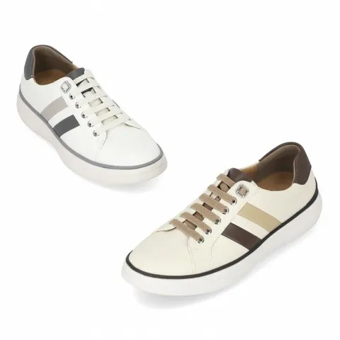 엘칸토 마쯔 남성 소가죽 스니커즈 3.5cm LCMS37M413