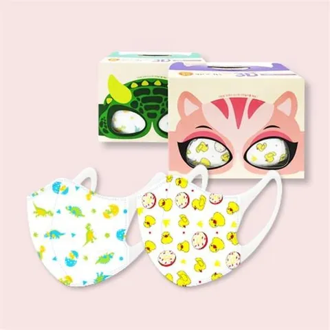 엄마가찾는 캐릭터마스크 KF80 공룡 소형 30매