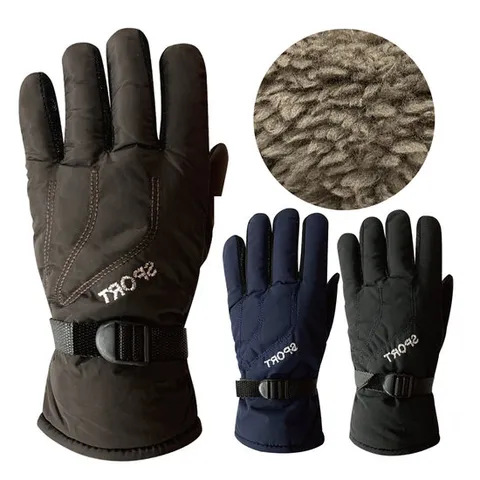 남성용 윈터 뽀글이 방한장갑 패딩장갑 기모 스포츠