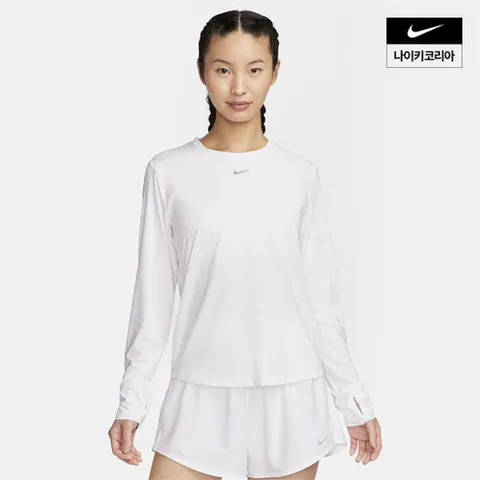 [나이키] 원 클래식 여성 드라이 핏 긴팔 탑 FN2802-100