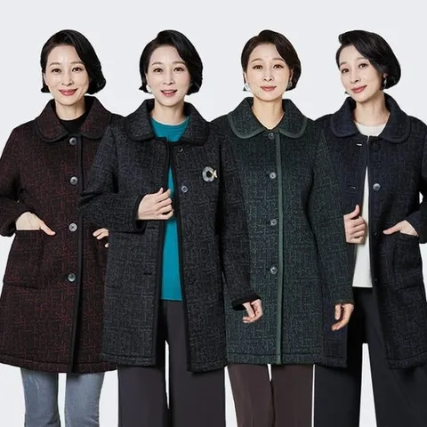 [마담엘레강스] 오드리 바인딩 소프트 코트 K233CT02