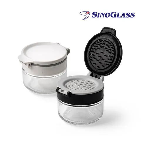 시노글라스 듀얼스파이스 양념병 2P 80ml