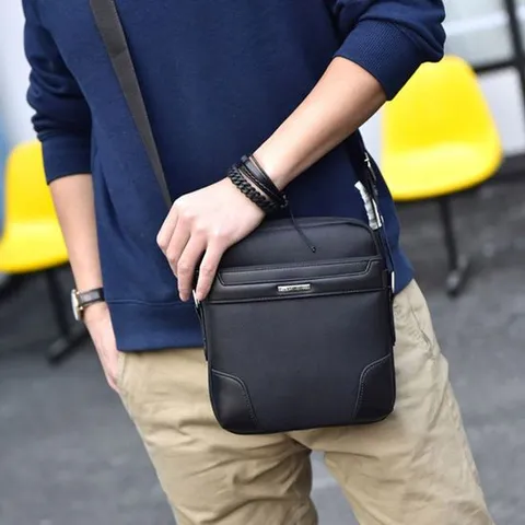 남성 데일리 미니 크로스백 1P 여행 보조 핸드폰 가방