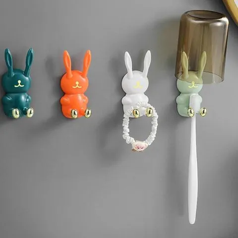 캐릭터 흡착 칫솔걸이 거치대 칫솔꽂이 면도기거치대