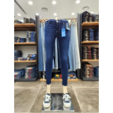 [리바이스] 710 슈퍼스키니 크롭 쿨 진 52339-0000