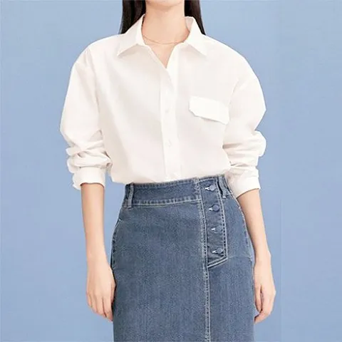 포켓 크롭 셔츠 1종