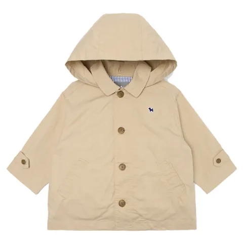 [ 현대백화점 ](HP)블루독베이비[백일.돌선물.조카선물.간절기점퍼]BE)후디라이닝트렌치코트 4411912001