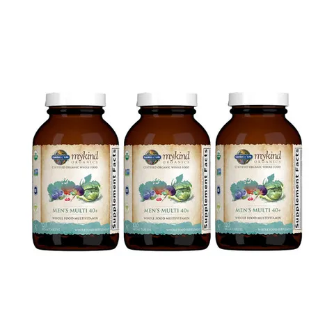 3개X  마이카인드  맨즈  오가닉  남성  40+  플러스  멀티비타민  120정