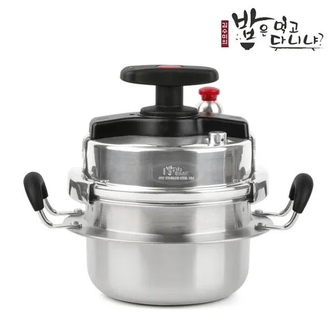 김수미의 밥은먹고다니냐 초고압 통3중 압력밥솥 HY-1200 (3~4인용) 1.2L SUS304 스텐 인덕션 가스렌지