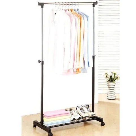 [라일리] Rly 의류가게 행거 매장용 이동식행거 1단 튼튼 조립식