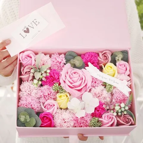 돈나오는용돈박스 위드러브용돈박스(대) 핑크 어버이날 생신 현