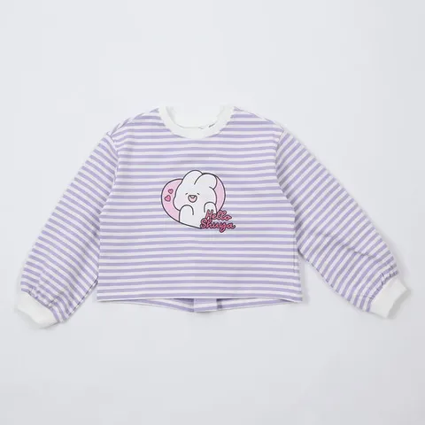 [ 롯데백화점 ]로엠걸즈슈야크롭스웻티셔츠RGMA24S1S