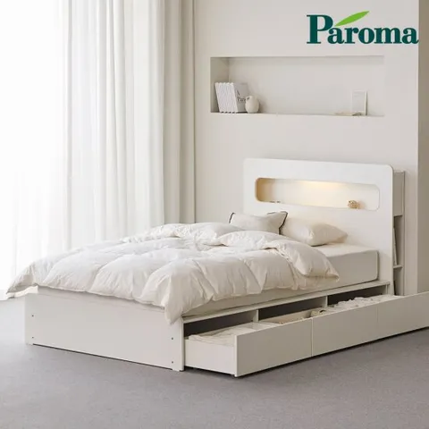 파로마 에디 쉼 수납 슈퍼싱글 침대 프레임 SS EGM0016
