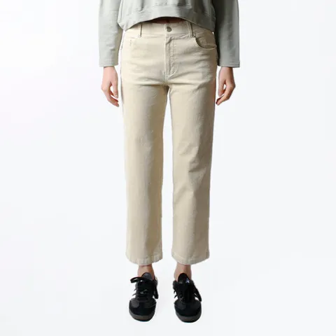 [ 롯데백화점 ][꾸즈]코듀로이세미베기팬츠(CTPA72P1LM)