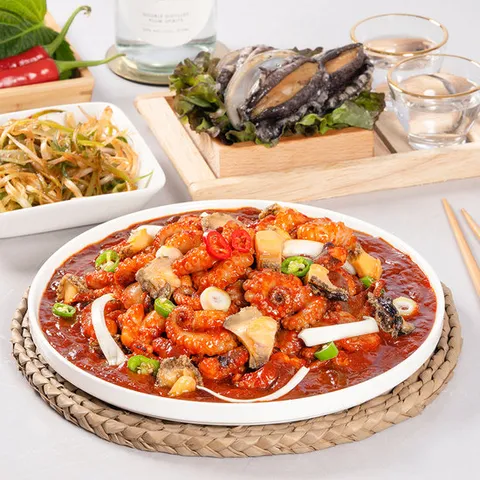 바담바담 길동 전복쭈꾸미볶음 300g 2팩, 총 600g