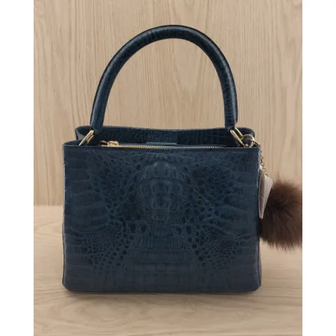 [ 롯데백화점 ][에스콰이아(여성화)]카이만 악어 토트 크로스백 ECBSHB783GR