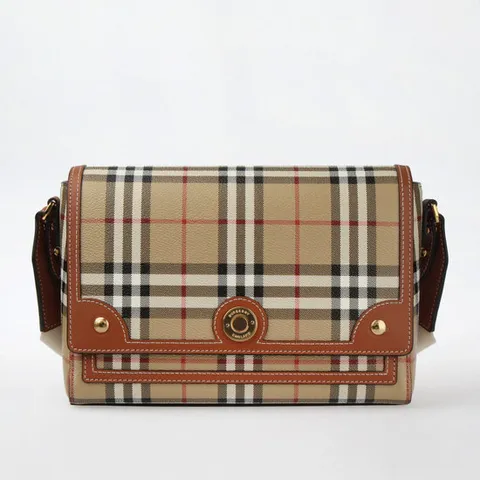 [BURBERRY] 빈티지 체크 노트 크로스백 8066226