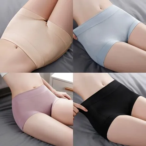 [4장세트] 하이웨스트 소프트 모달팬티