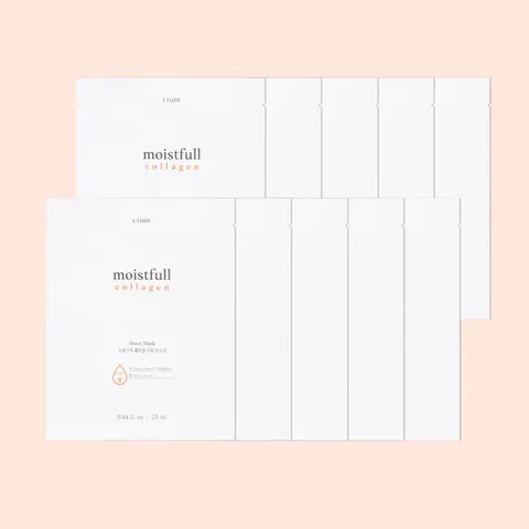 [에뛰드] 수분가득 콜라겐 시트 마스크 10매