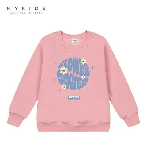 [NY KIDS]NY KIDS 맨투맨(기모) NKM107 인디핑크