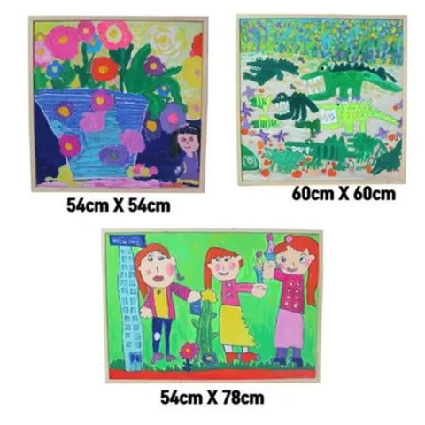 대형액자 (5개묶음판매)대형 캔버스 액자(작품전시용) 54X78 인