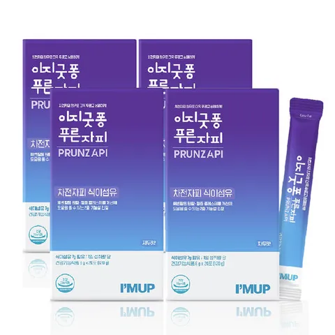 아임업 이지굿퐁 푸른자피 6g x 20포 4팩