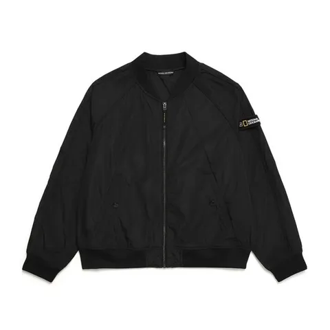 내셔널지오그래픽 N241WJP970 여성 아나스 블루종 점퍼 BLACK