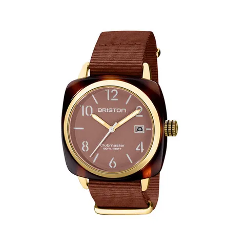 [ 롯데백화점 ][브리스톤][공식] 클래식 HMS 로즈골드 테라코타 초콜릿 (2020P37NTCH) 남여공용시계