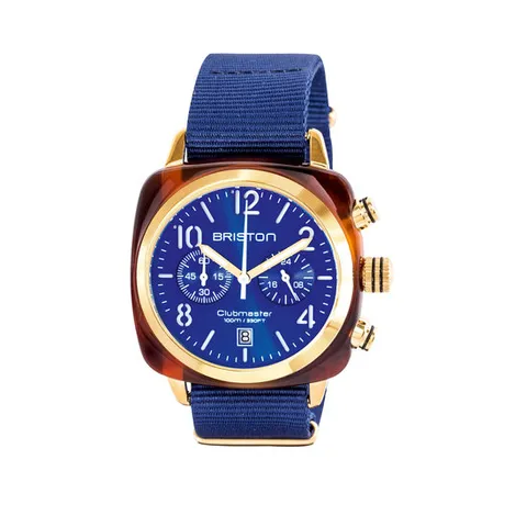 [ 롯데백화점 ][브리스톤]클래식 골드 블루 (510P9NN) 남여공용시계