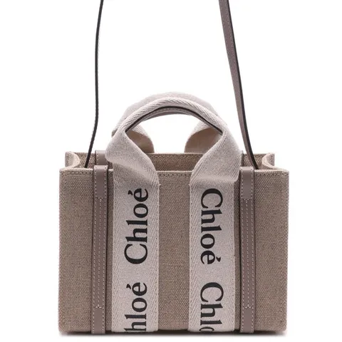 [ 롯데백화점 ][끌로에(잡화)]24SS 여성 우디 미니 토트숄더백 (CHC22AP237I26 00O 24S)