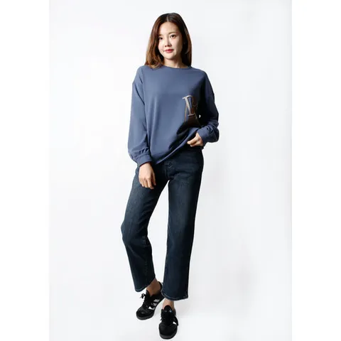 [ 롯데백화점 ][꾸즈]기모세미베기데님(CPA17M3LM)