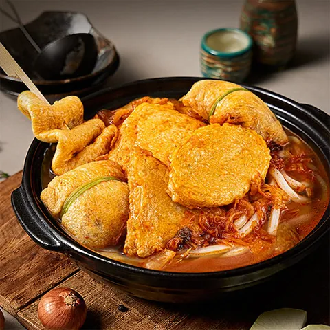 [외갓집곳간] 유부주머니 김치우동전골(2인분), 2개