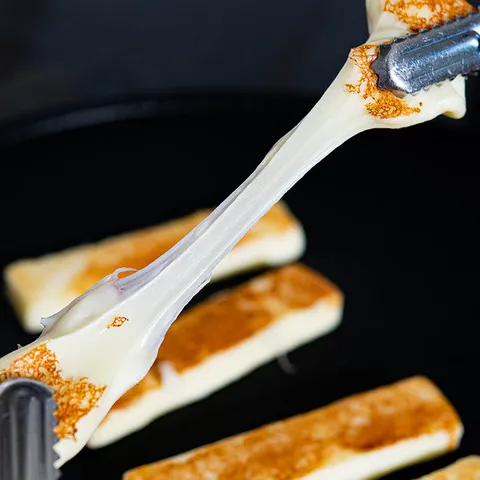 산아몰 구워먹는치즈 삼겹살 짝꿍 어린이간식 캠핑치즈 400g 3팩