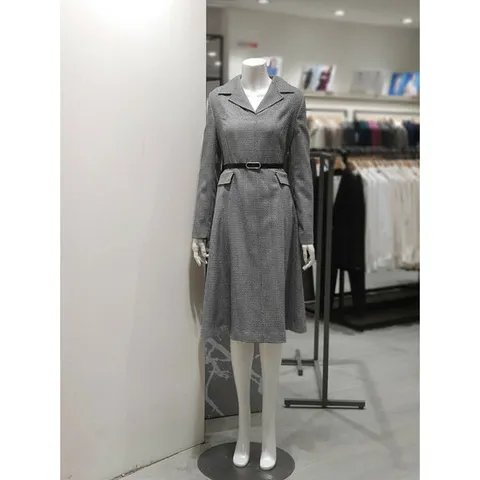 [KL][KL] 칼라 넥 A 라인 원피스  KGOPOC9100 (P003089154)