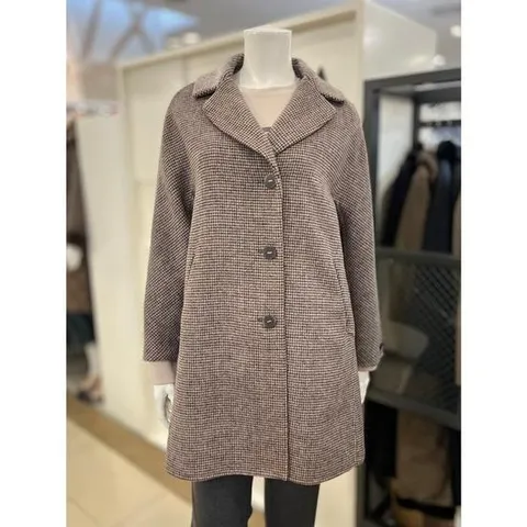 후라밍고 세이브존01 잔체크울하프코트 F30234100