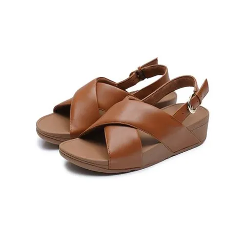 핏플랍 루루 크로스 샌들 라이트 탄 K03-592