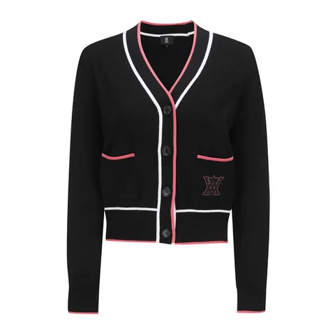 [어뉴골프] 여성 WOMEN ESSENTIAL CARDIGUN_BK