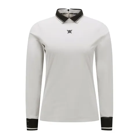 [어뉴골프] 여성 WOMEN CUFFS POINT LONG T-SHIRT _LE