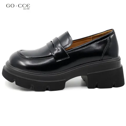 [ 롯데백화점 ][고세] 여성 로퍼 OZP4S031 블랙 6cm