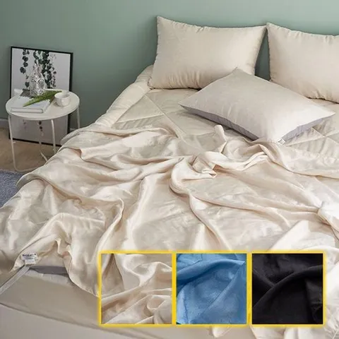 J리빙 샤인 풍기인견 카페트 Q 베이지