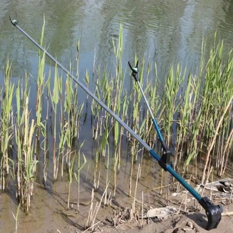 낚싯대받침대받침틀 민물대 받침틀 각도조절 받침대 2.1m 접이식