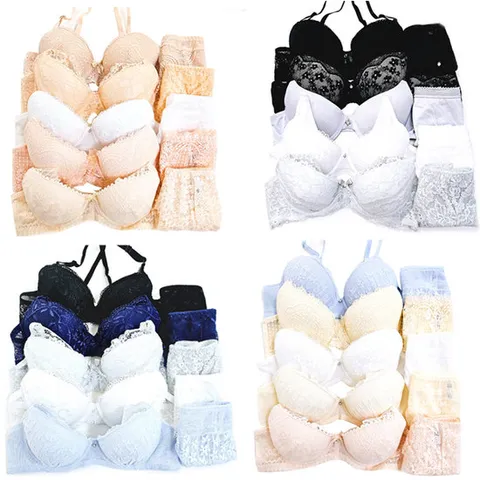 컬러풀 브라 5종+ 팬티 5종세트 여성속옷 10종세트